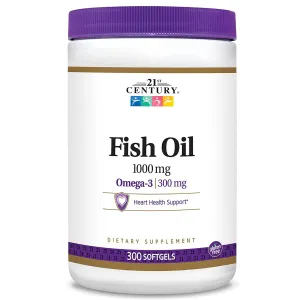 21st Century® Fish Oil Omega 3 Supplement, 1 Bottle