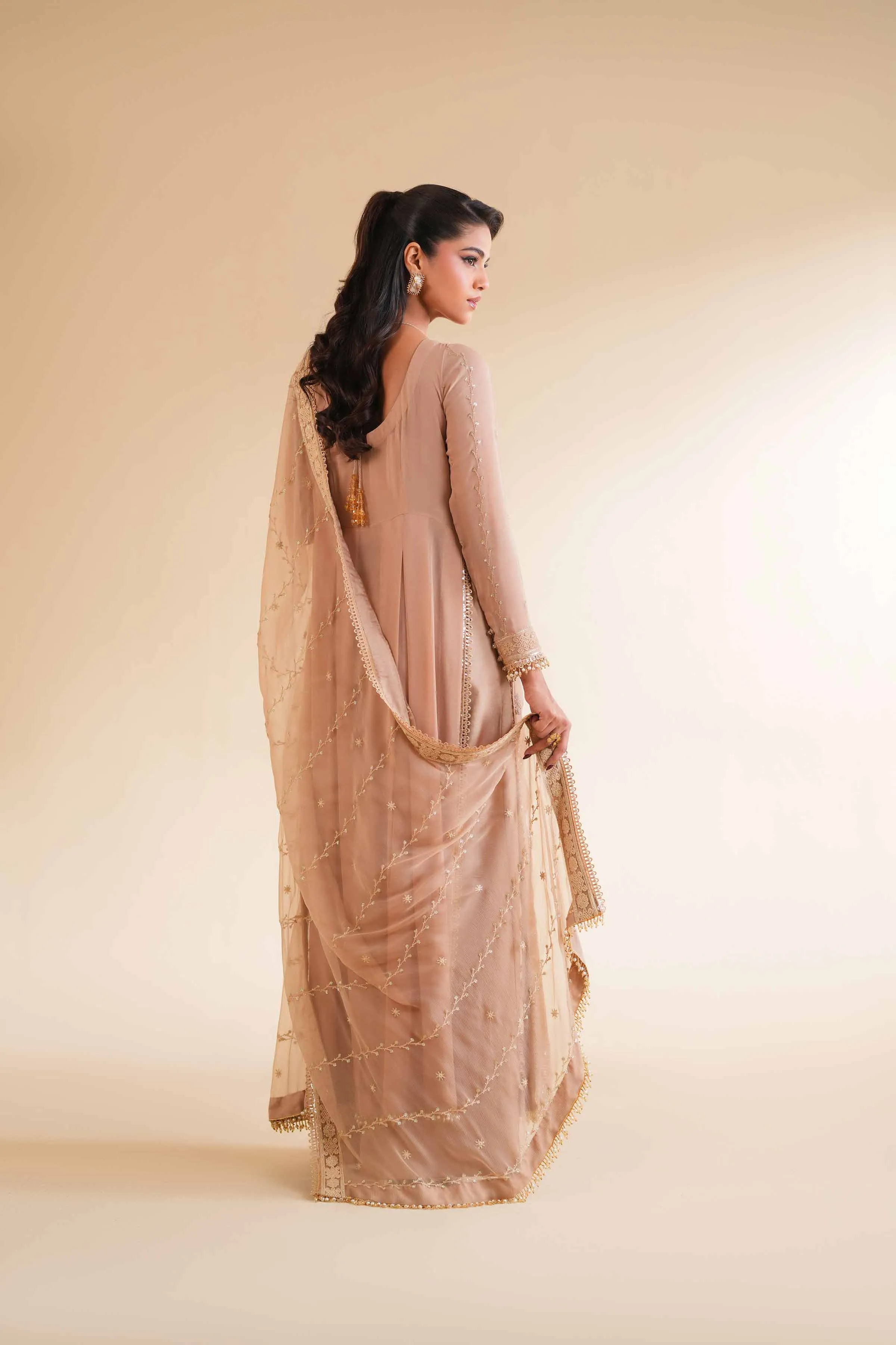 3 Piece - Dyed Embroidered Suit - 42501513