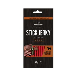 5 FOR $10: Bow Wow Beef Stick Jerky Dog Treat 40g