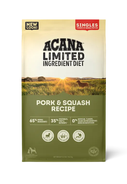 Acana LID Pork & Squash Dry Dog Food