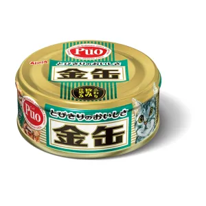 Aixia Kin-Can Mini Tuna with Dried Small Sardines Canned Cat Food 80g