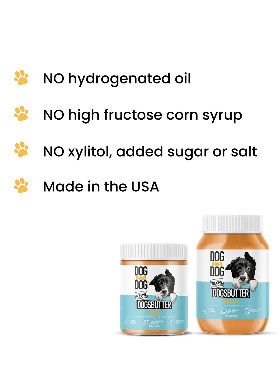 All-Natural Relax DogsButter 16oz