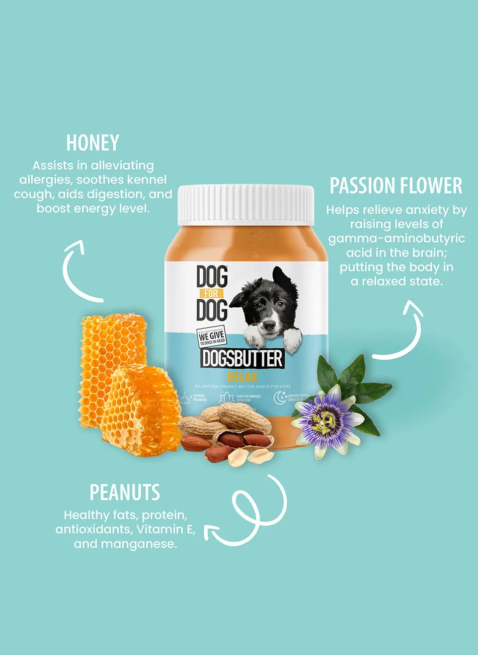 All-Natural Relax DogsButter 16oz