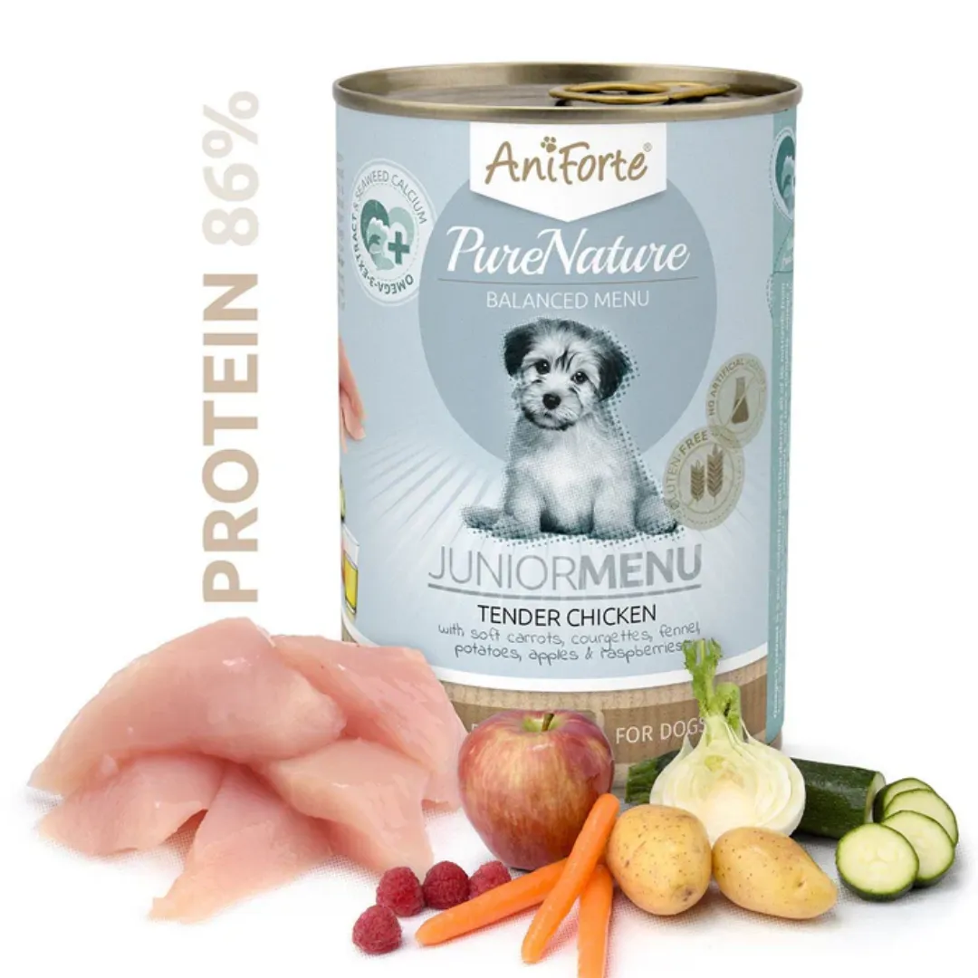 AniForte PureNature Junior Tender Chicken Wet Food