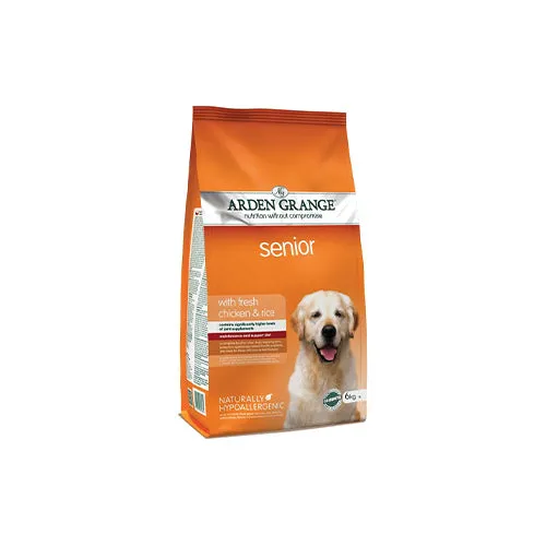 Arden Grange Senior Dog Chicken & Rice 6kg Dry Dog Food