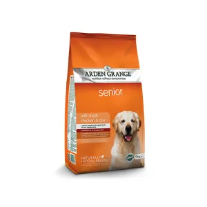 Arden Grange Senior Dog Chicken & Rice 6kg Dry Dog Food