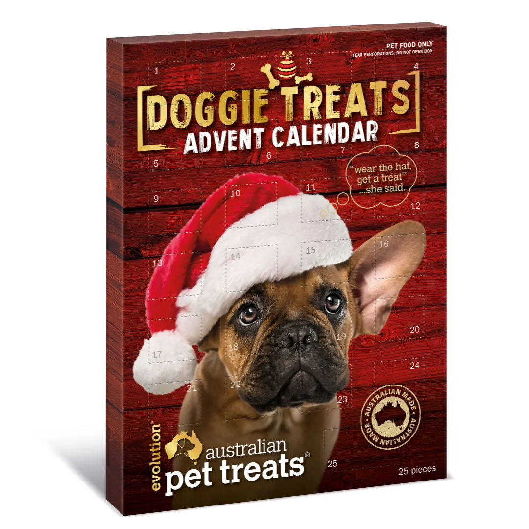 Australian Pet Treats Xmas Dog Treat Advent Calendar