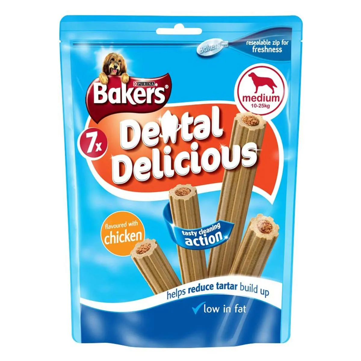 Bakers | Chewy Treats | Chicken Dental Delicious Sticks