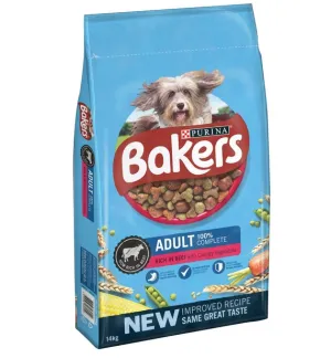 Bakers Complete Beef & Veg 14kg 