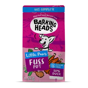 Barking Heads Little Paws Fuss Pot 1.5kg