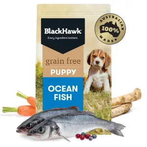 Black Hawk Grain Free Ocean Fish Puppy Dry Dog Food 2.5kg