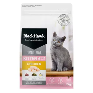 Black Hawk Original Chicken Dry Kitten Food