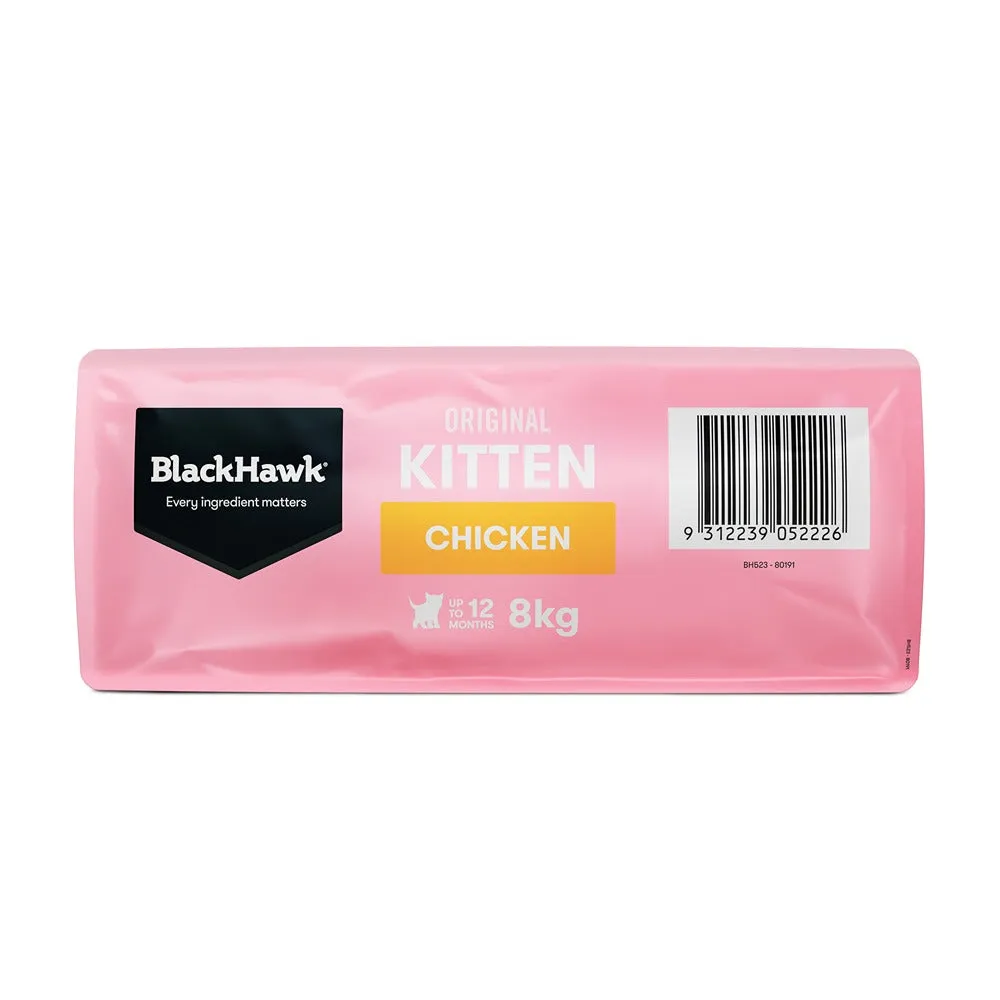 Black Hawk Original Chicken Dry Kitten Food