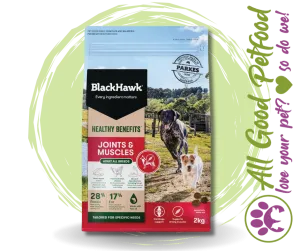 BlackHawk Dog Healthy Benefits Joints & Muscles