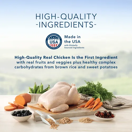 BLUE Life Protection Formula Chicken & Brown Rice Recipe Dry Senior Dog Food