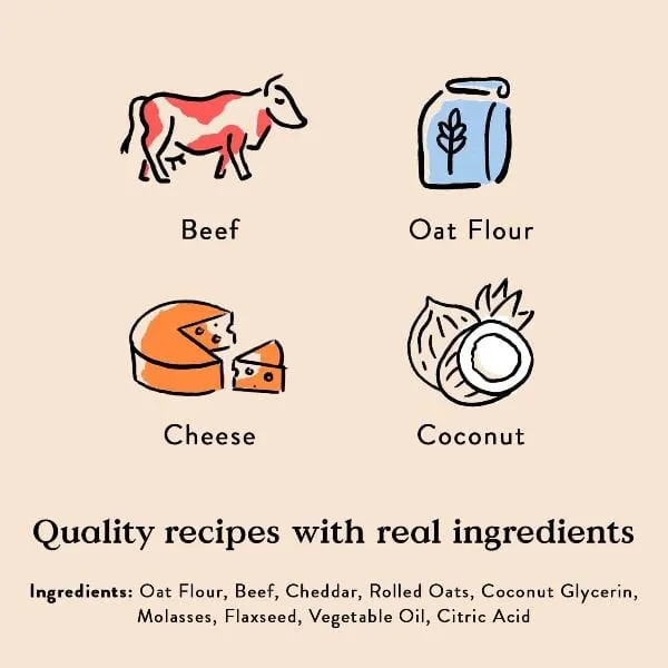 Bocce's Say Moo Soft & Chewy Dog Treats