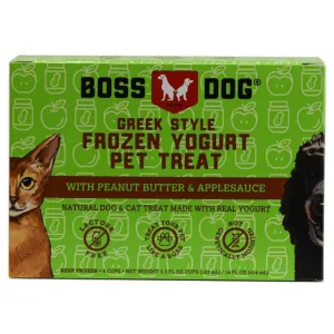 Boss Dog Frozen Greek Yogurt Peanut Butter & Apple