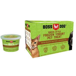Boss Dog Frozen Greek Yogurt Peanut Butter & Apple