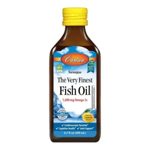 Carlson Norwegian Fish Oil Lemon 200mL
