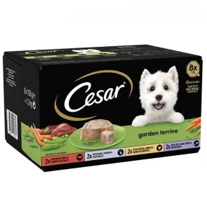 Cesar Foil Tray Garden Terrine Mixed Selection in Loaf 8 x 150g - Case of 3