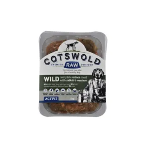 Cotswolds Adult Working Rabbit & Venison Mince Active 500g