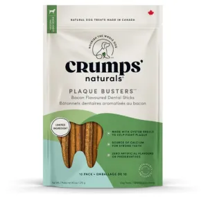 Crumps Natural Dog Plaque Buster with Bacon