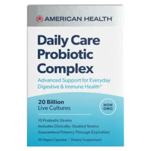 Daily Care Probiotic Complex 30 Caps By American Health