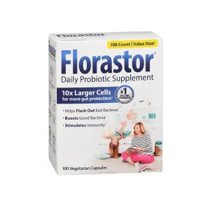 Daily Probiotic Supplement 100 Caps By Florastor