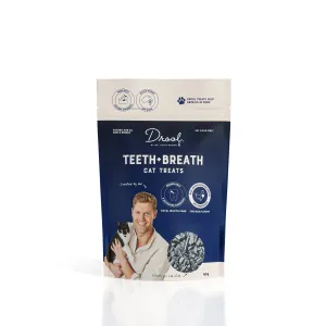 Drool by Dr Chris Brown Cat Teeth   Breath Cat Treats 60g