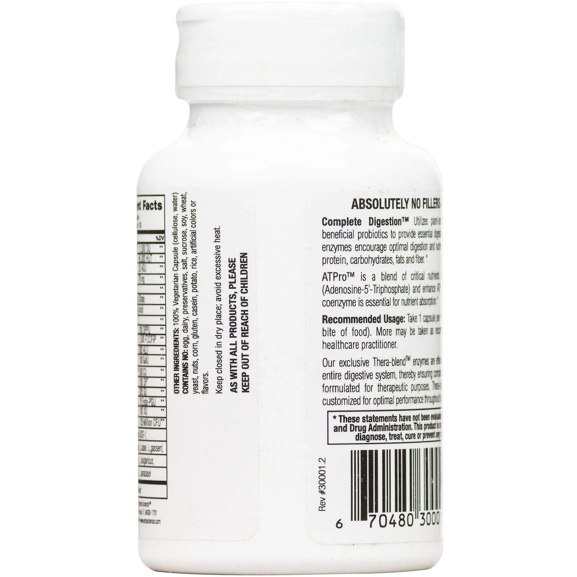 Enzyme Science Complete Digestion 30 Capsules