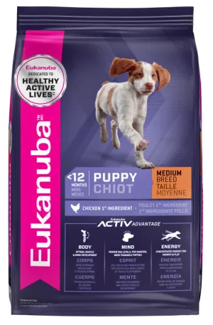Eukanuba Medium Breed Puppy Dry Dog Food