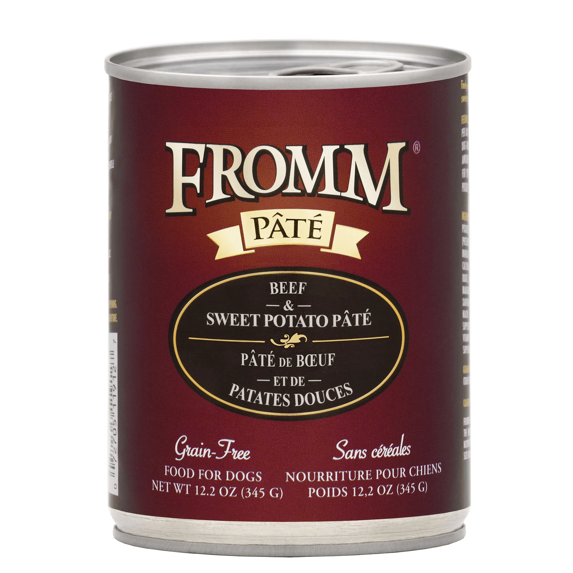 Fromm Grain Free Beef Sweet Potato Wet Dog Food 12.2oz