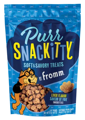 Fromm Purr Snackitty Liver Recipe 3-oz, Cat Treat