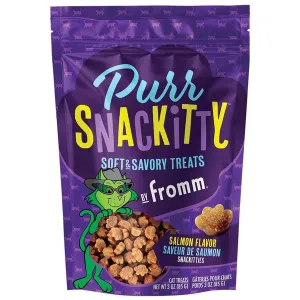 Fromm PurrSnackitty Soft & Savory Salmon Flavor Cat Treats 3oz
