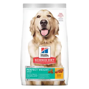 Hill's Pet Nutrition Perfect Weight Chicken Recipe Dog Food 12lb
