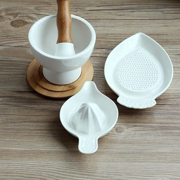 HOKASHI Mortar and Pestle Set