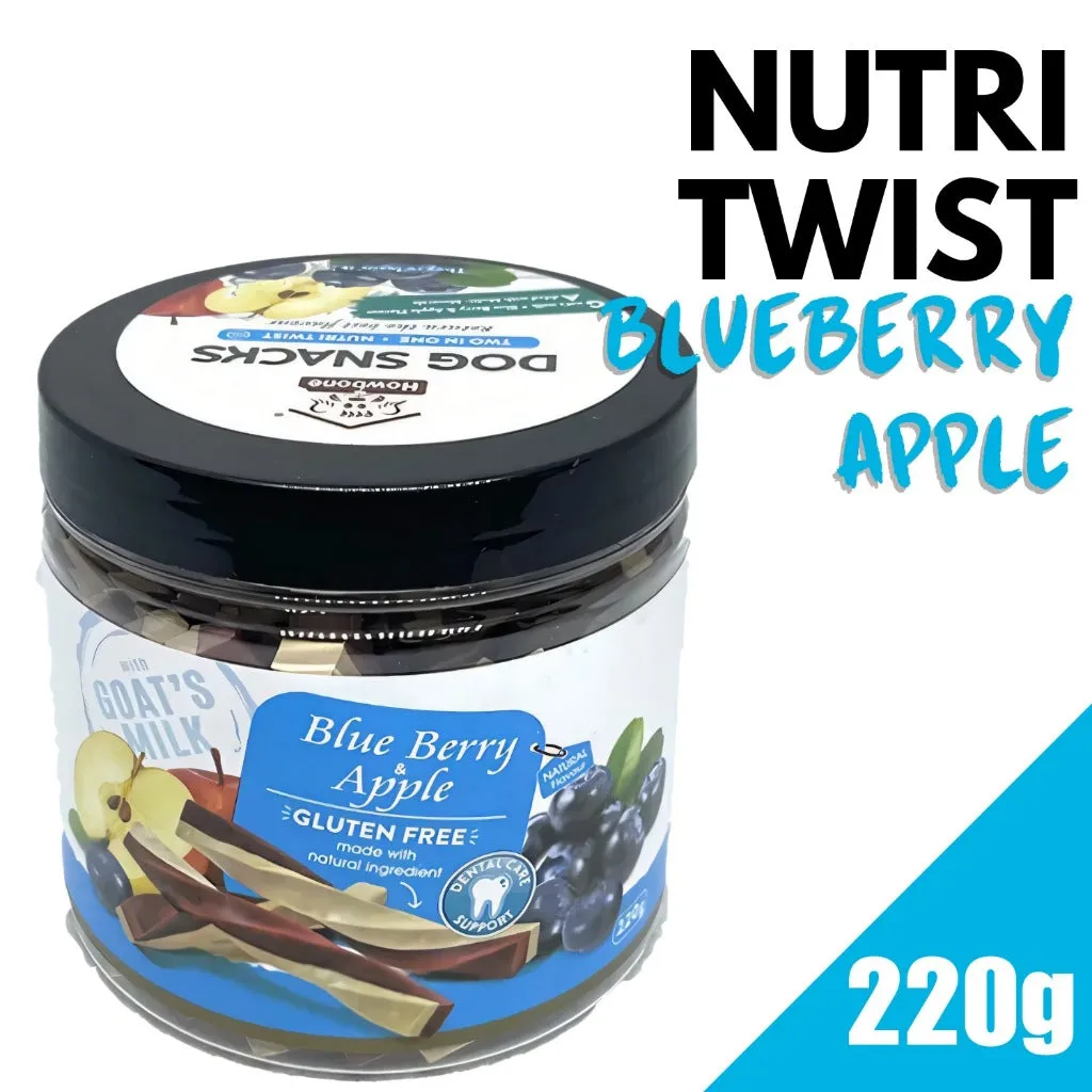 Howbone Dog Treats Twist