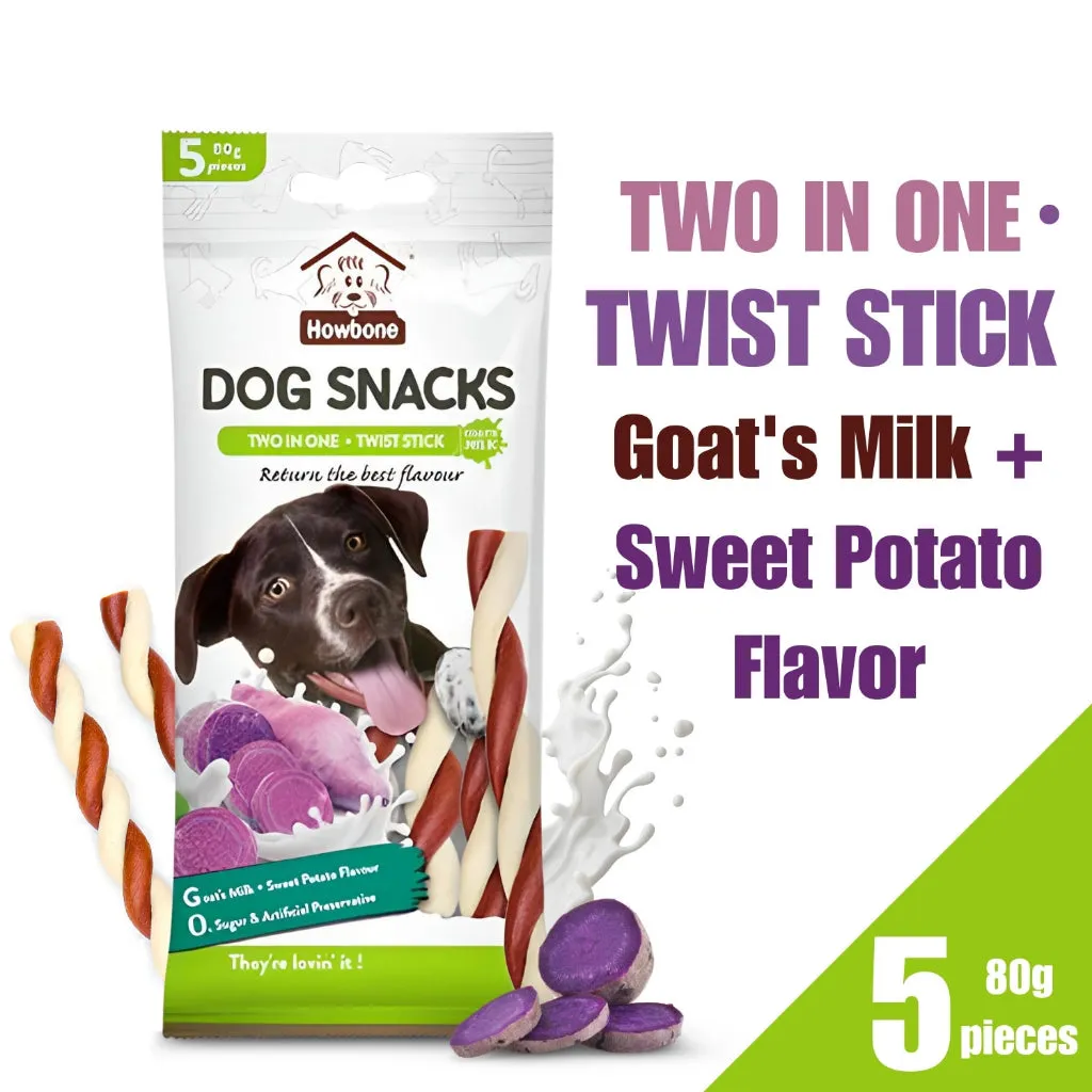 Howbone Dog Treats Twist