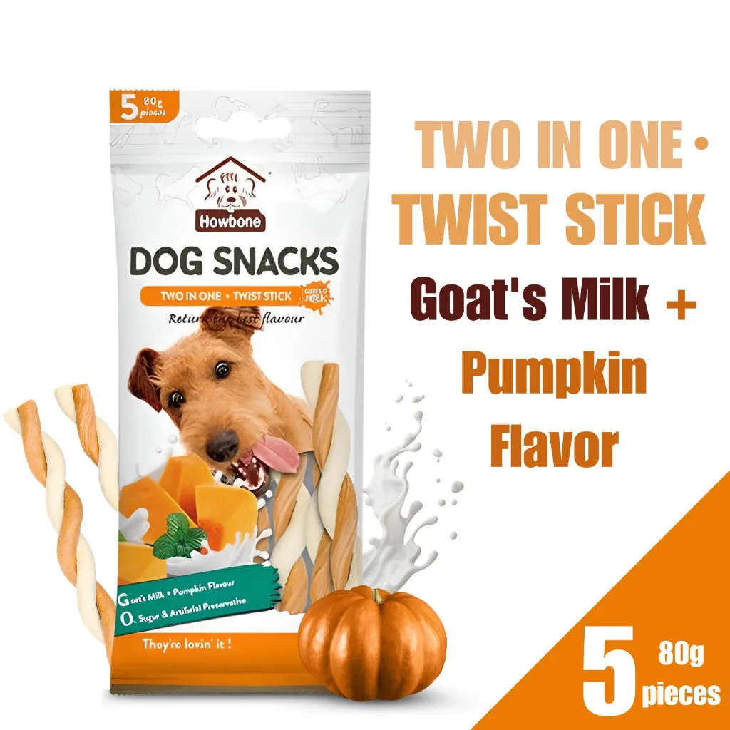 Howbone Dog Treats Twist
