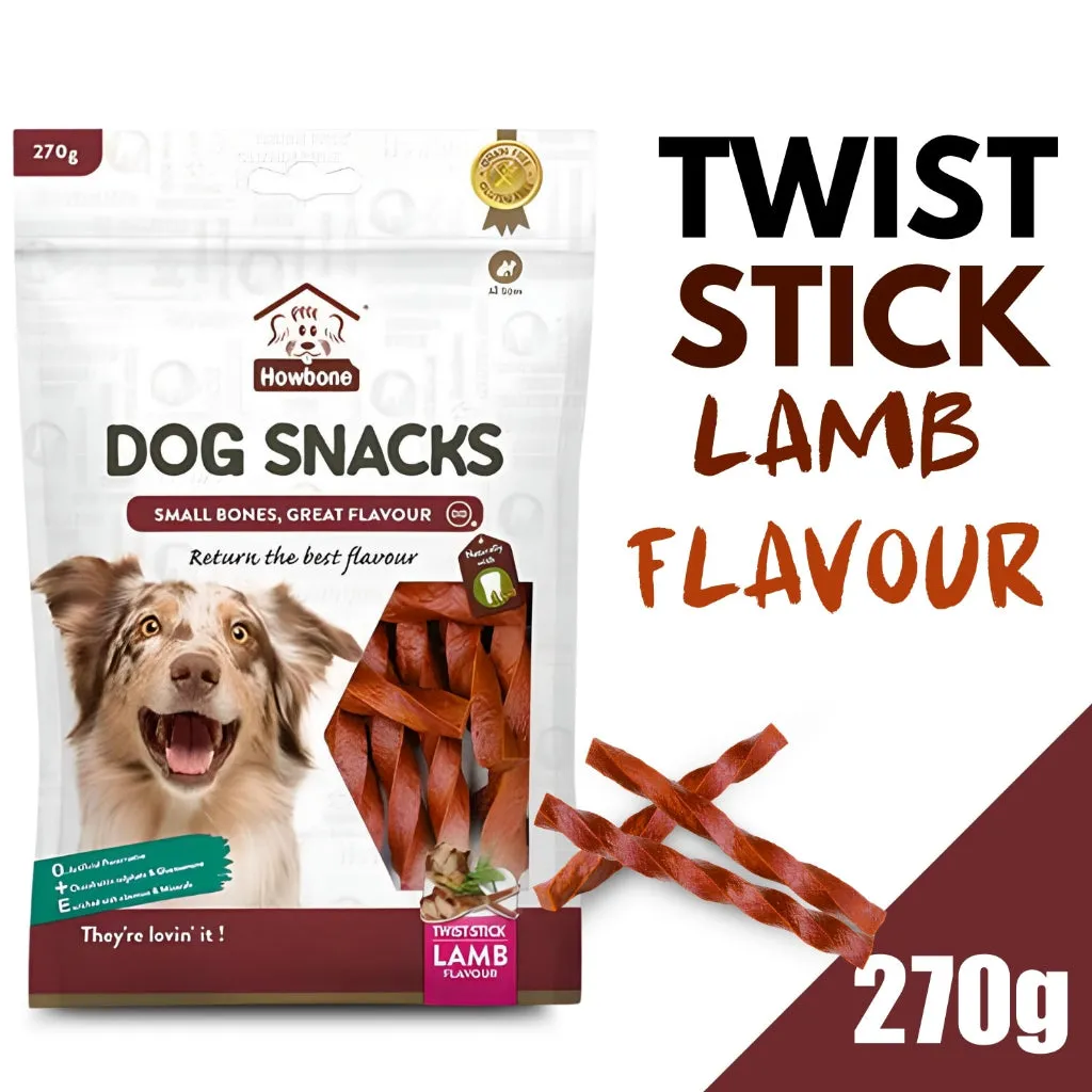 Howbone Dog Treats Twist