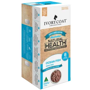 Ivory Coat Grain Free Ocean Fish Frozen Dog Food 8x227g