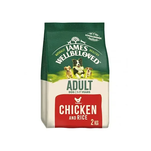 James Wellbeloved Adult Dog with Chicken & Rice 2kg Dry Dog Food