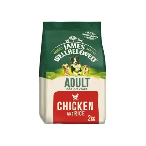James Wellbeloved Adult Dog with Chicken & Rice 2kg Dry Dog Food