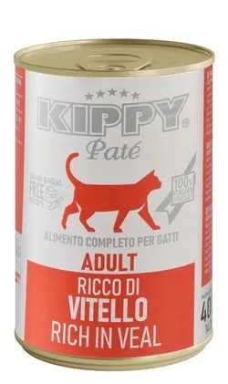 Kippy Pate Veal Adult Cat 400g