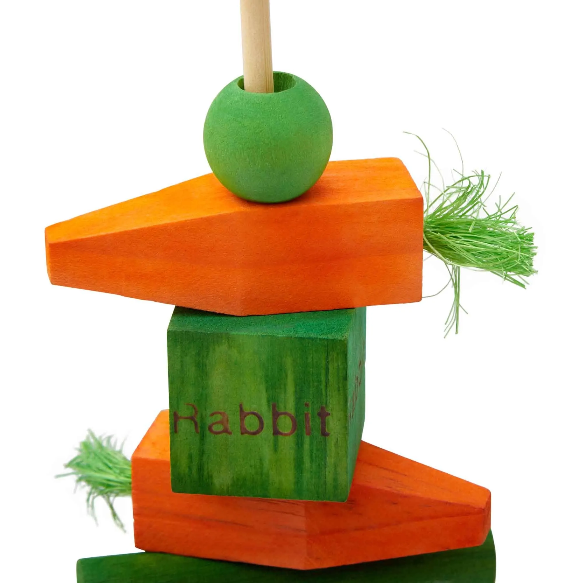Lexi & Me Small Animal Wooden Chew Toy Vegetable Sticks