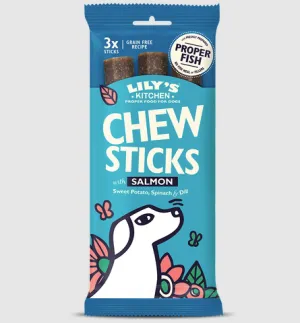 Lily's Kitchen Dog Chew Sticks Salmon 120g