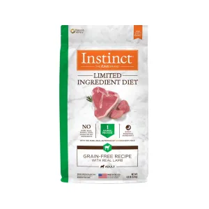 Limited Ingredient Diet Grain Free Adult Dog Dry Food - Lamb