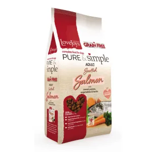Lovejoys Salmon Pure & Simple Grain Free Complete Adult Dog Food