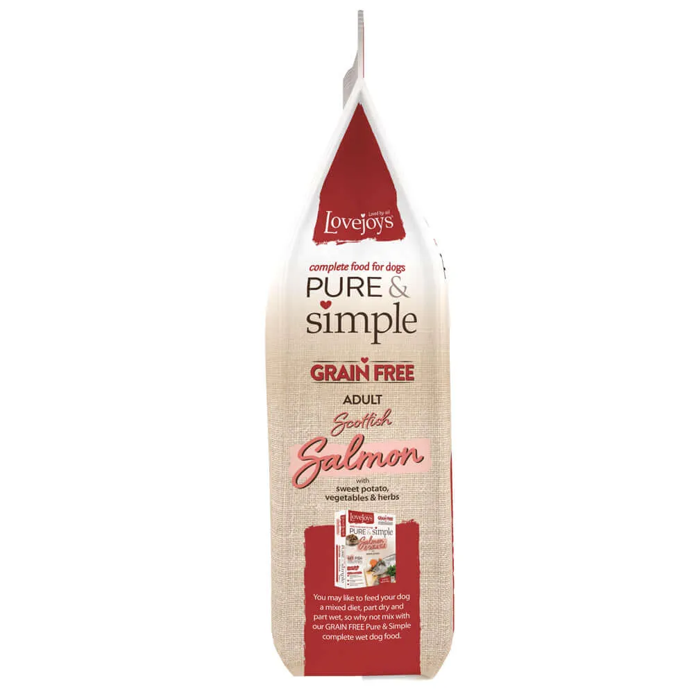 Lovejoys Salmon Pure & Simple Grain Free Complete Adult Dog Food