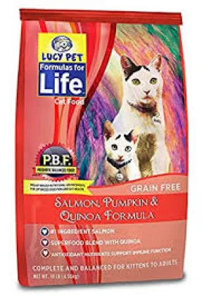 Lucy Pet Salmon Pumpkin & Quinoa Dry Cat Food 4lb